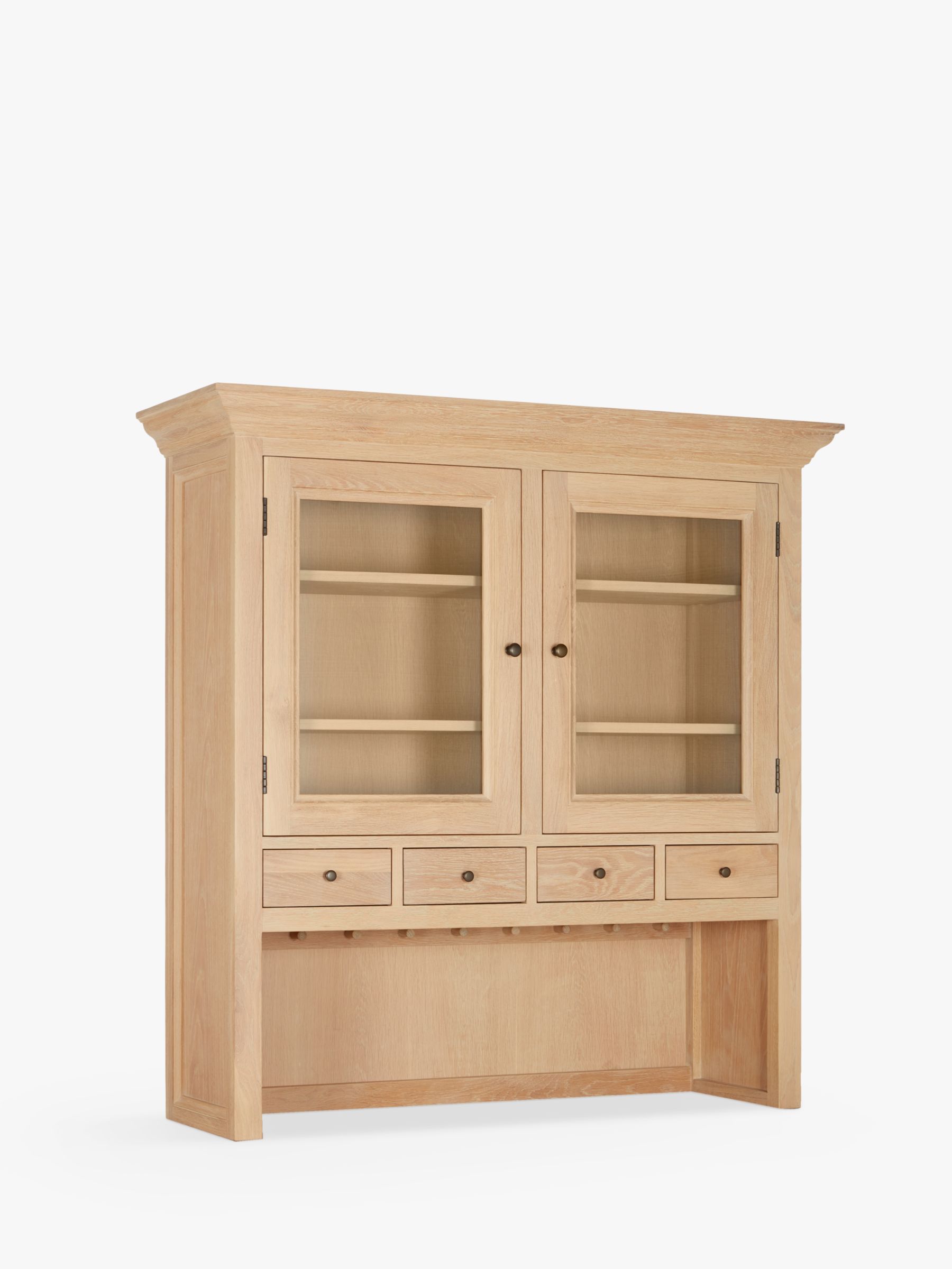 John Lewis Partners Wickham Small Sideboard Dresser Top Oak At