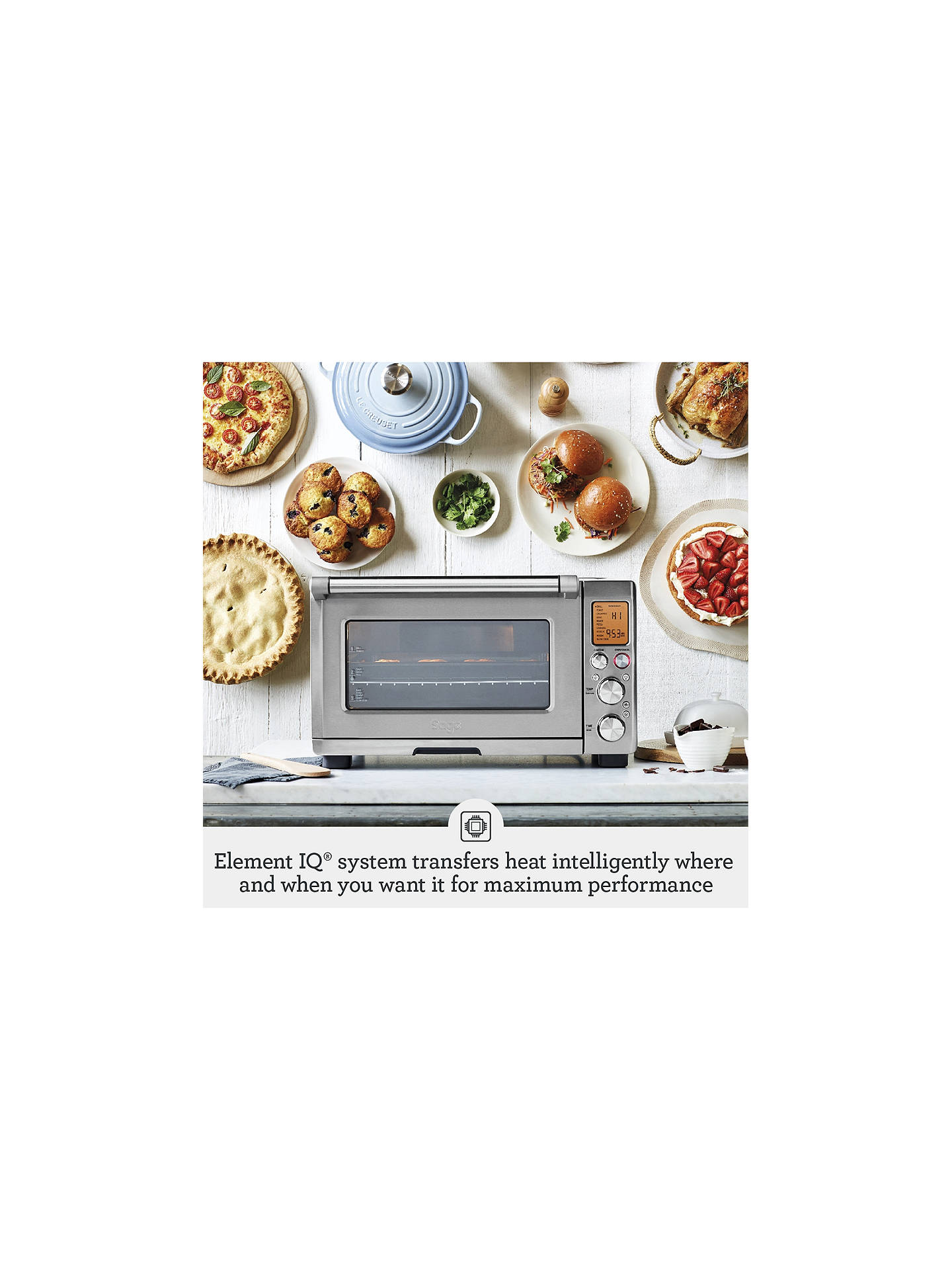 Sage Bov820bss The Smart Oven Pro Silver At John Lewis Partners