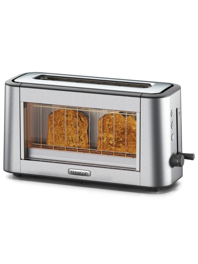 Kenwood TOG800CL Persona Glass 2-Slice Toaster, Chrome