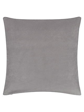 John Lewis & Partners Cotton Velvet Cushion, Storm