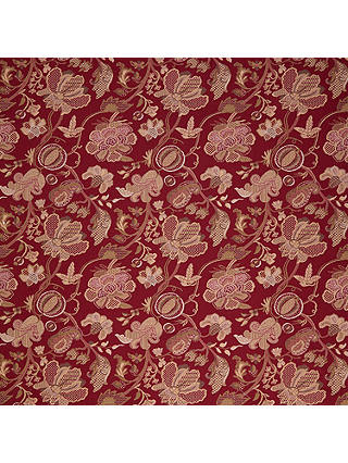 John Lewis & Partners Fotheringay Fabric, Red