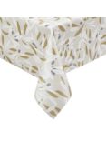 John Lewis & Partners Olives PVC Tablecloth Fabric, Putty