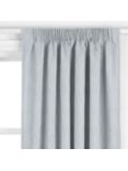 John Lewis Chattis Embroidery Made to Measure Curtains or Roman Blind, Grey