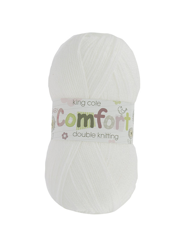 King Cole Comfort DK Yarn, 100g, White