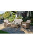 KETTLER RHS Harlow Carr Garden Lounging Armchairs, Set of 2, Natural