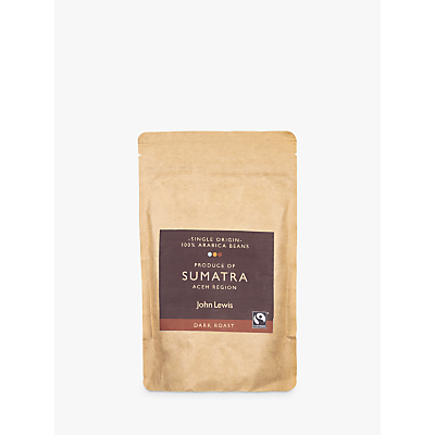 John Lewis Fair Trade Sumatra Coffee Beans Review