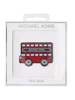 MICHAEL Michael Kors Red Bus Leather Sticker, Multi