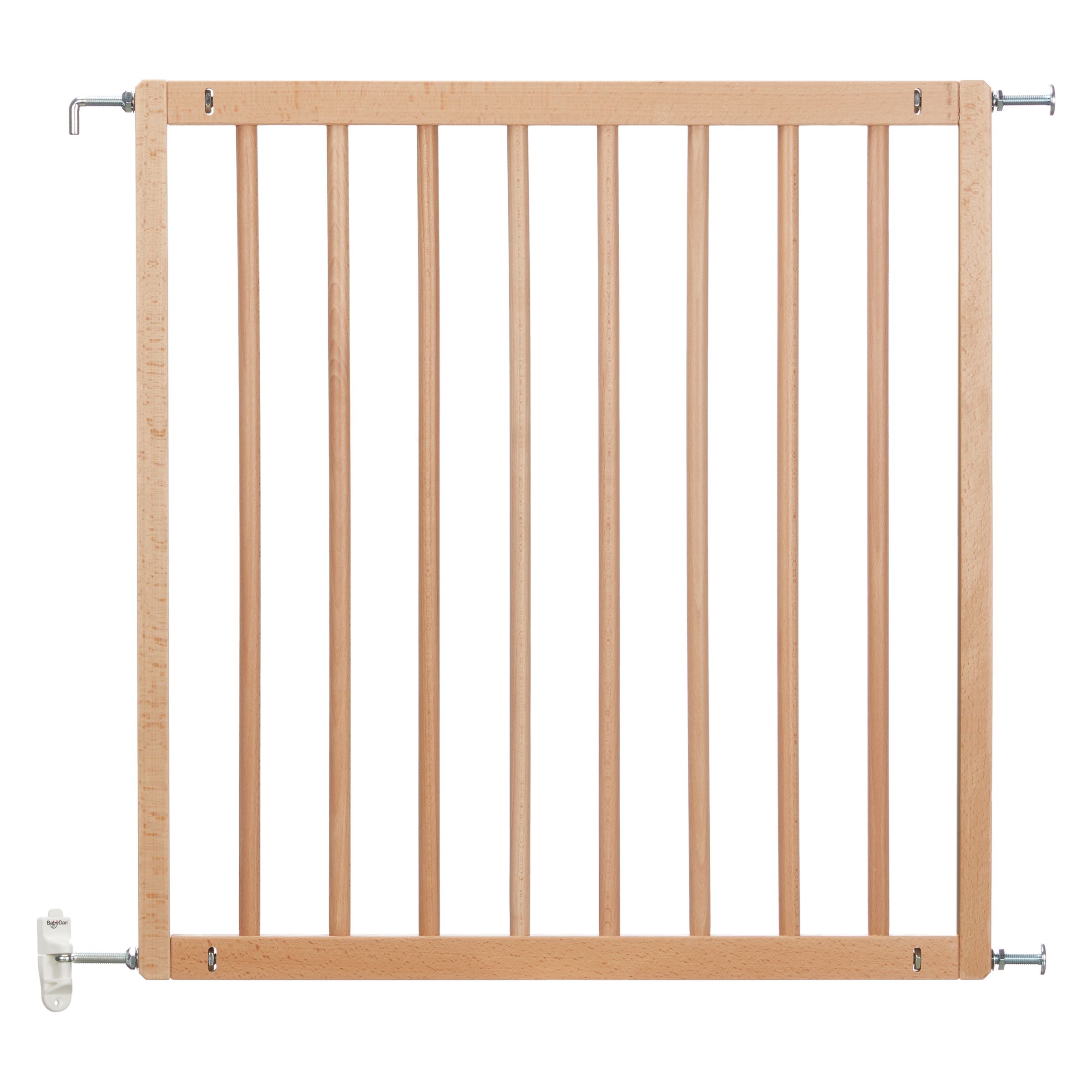 U-Pressure Fit Easy Close Wood - retractable baby stairs safety gate