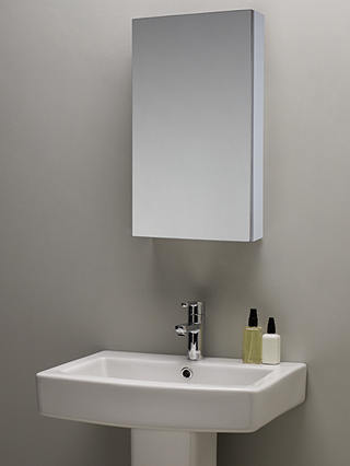 John Lewis & Partners Slimline Single Bathroom Cabinet