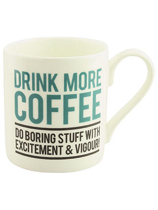 Alice Scott 'Drink More Coffee' Mug