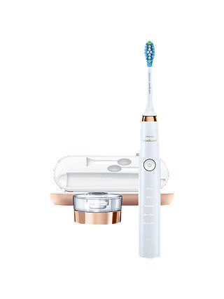 Philips Sonicare HX9391/92 DiamondClean Rechargeable Sonic Toothbrush, Rose Gold