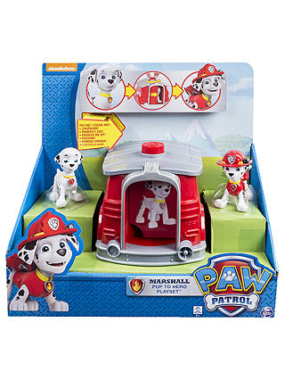 Paw Patrol Pup To Hero Playset, Assorted
