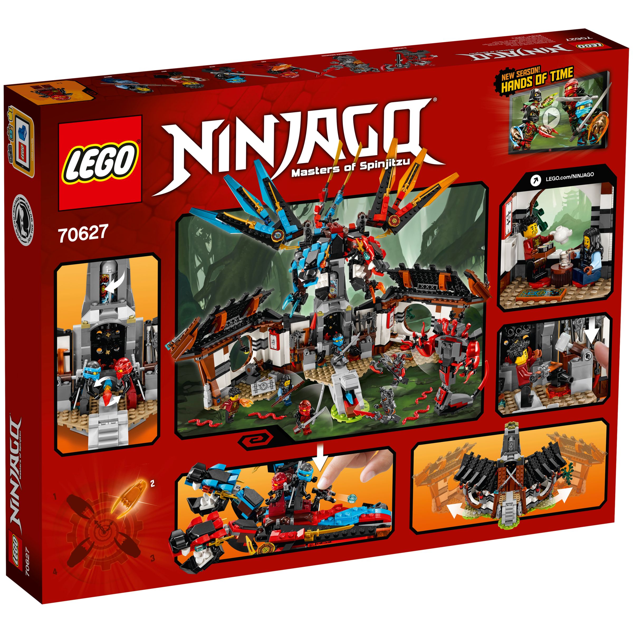 lego ninjago fusion dragon set