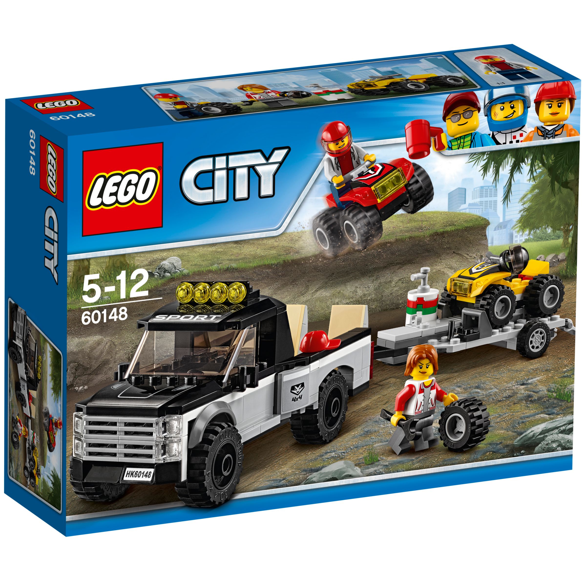  LEGO  City  60148 ATV Race Team at John Lewis Partners