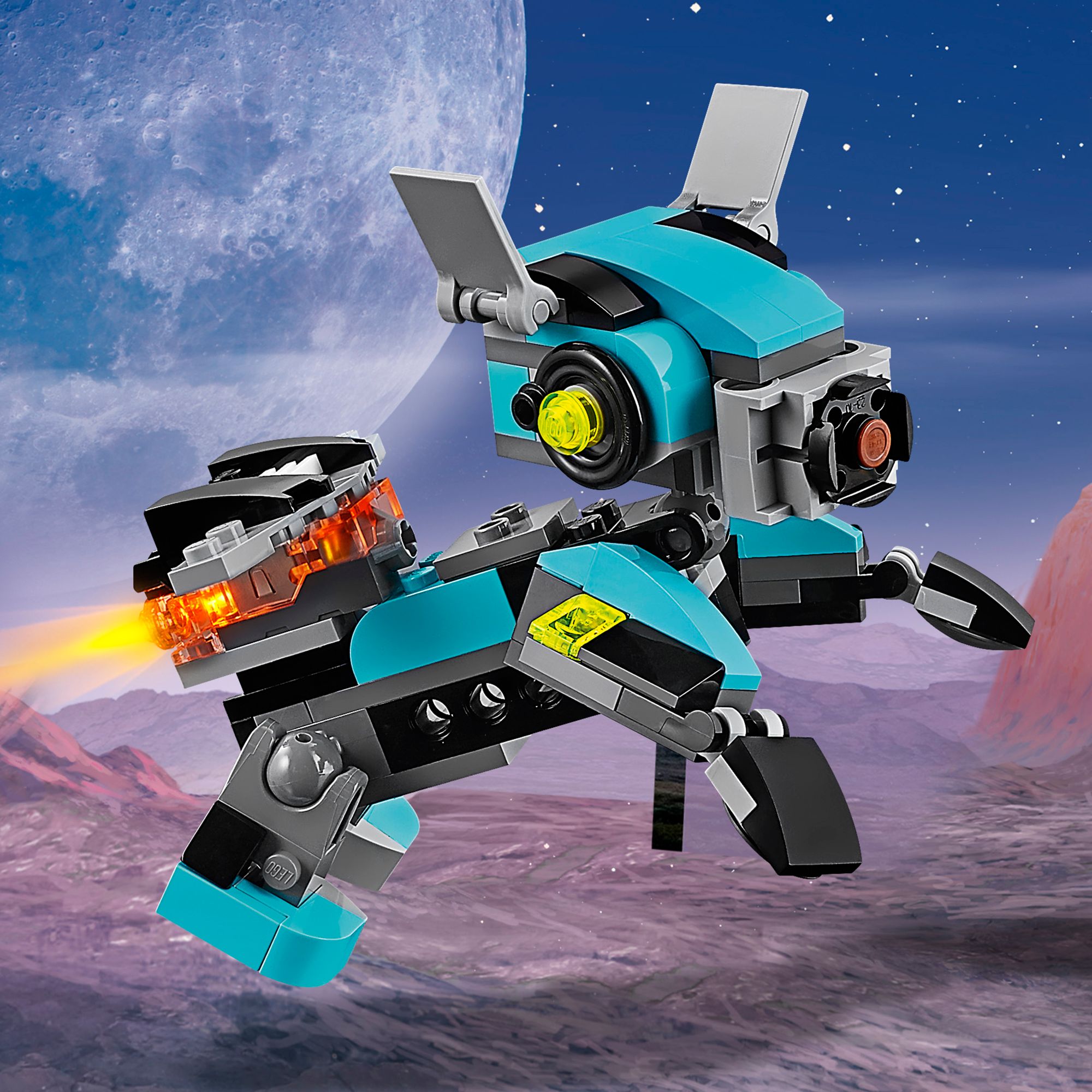 Lego Creator 31062 3 In 1 Robo Explorer At John Lewis Partners