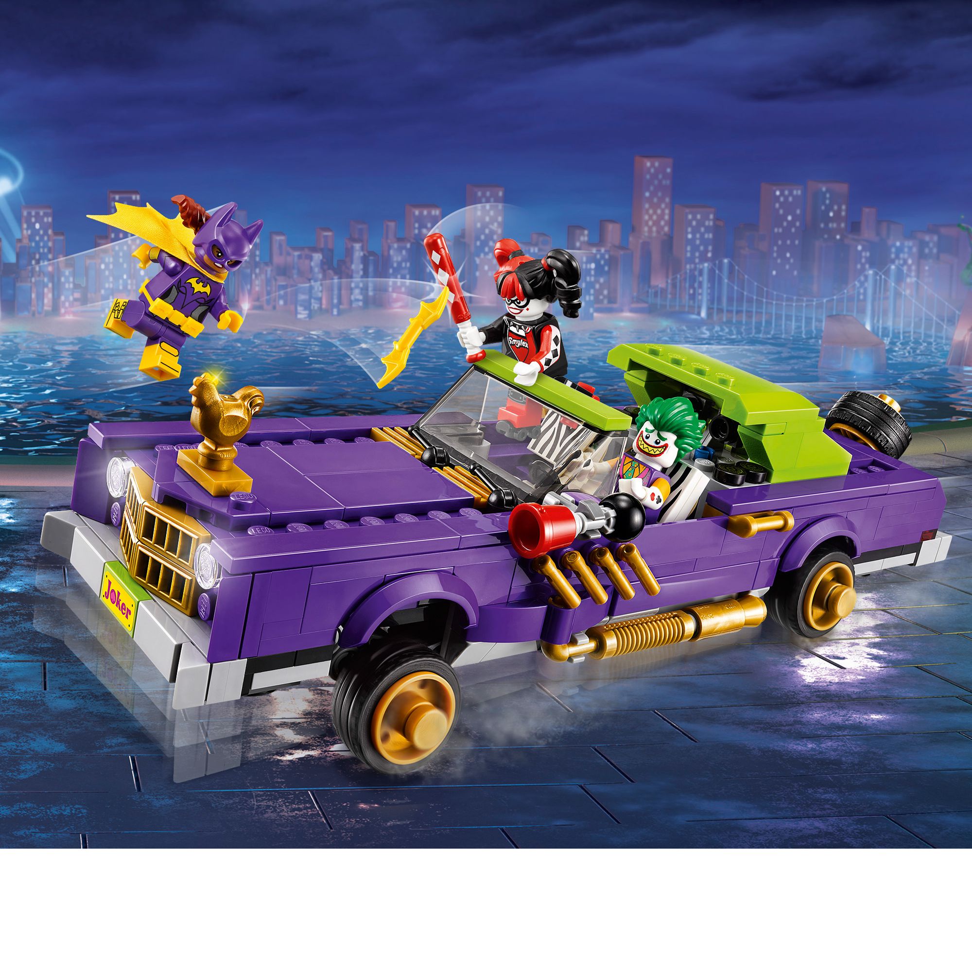 lego batman movie joker notorious lowrider