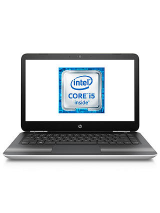HP Pavilion 14-al104na Laptop, Intel Core i5, 8GB RAM, 1TB, 14", Natural Silver