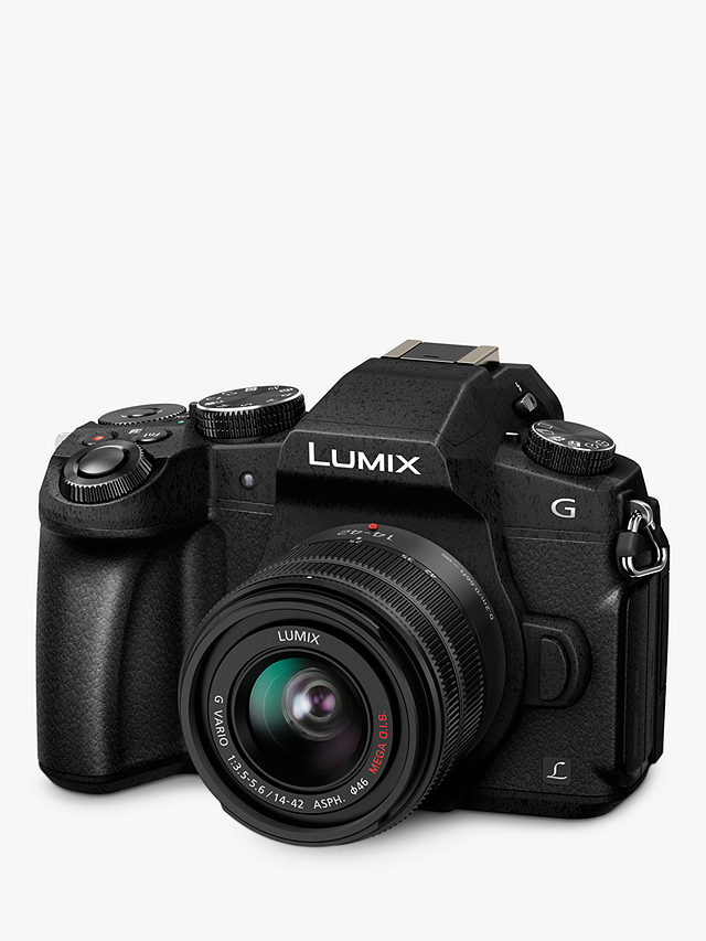 Panasonic Lumix DMC-G80M Compact System Camera with 12-60mm Lens, 4K Ultra HD, 16MP, Wi-Fi, OLED Live Viewfinder, 3” LCD Vari-Angle Touch Screen, Black