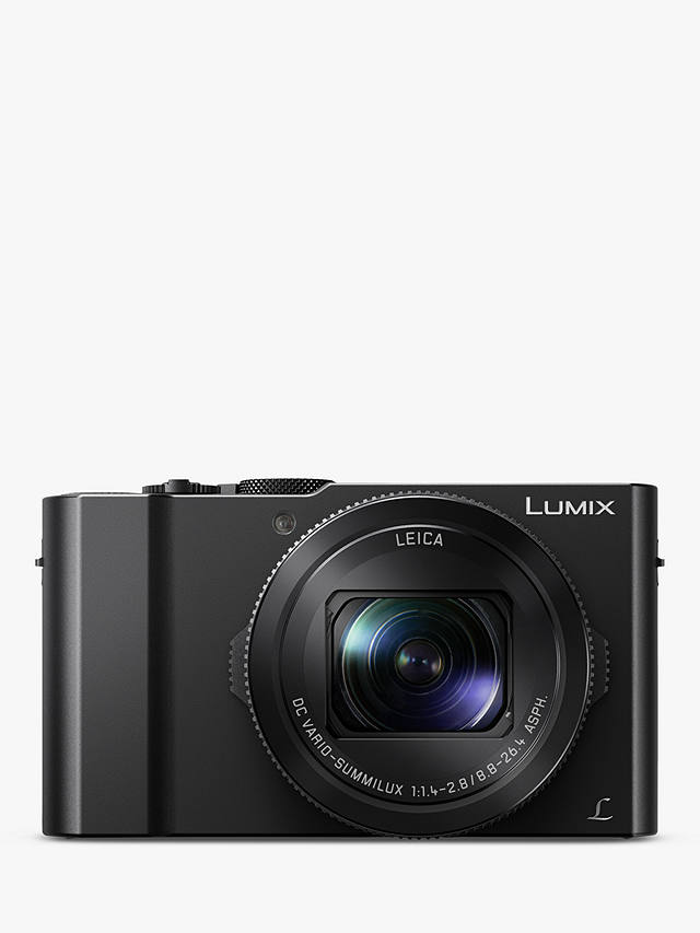 Panasonic Lumix DMC-LX15 Camera, 4K Ultra HD, 20.1MP, 3x Optical Zoom, 3” LCD Tiltable Touch Screen, Black