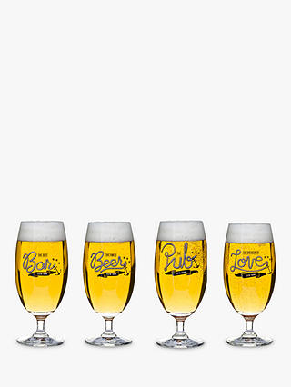 Sagaform Beer Glass, Set of 4