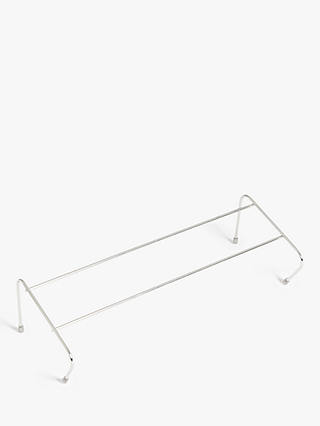 John Lewis Stainless Steel Radiator Clothes Airer