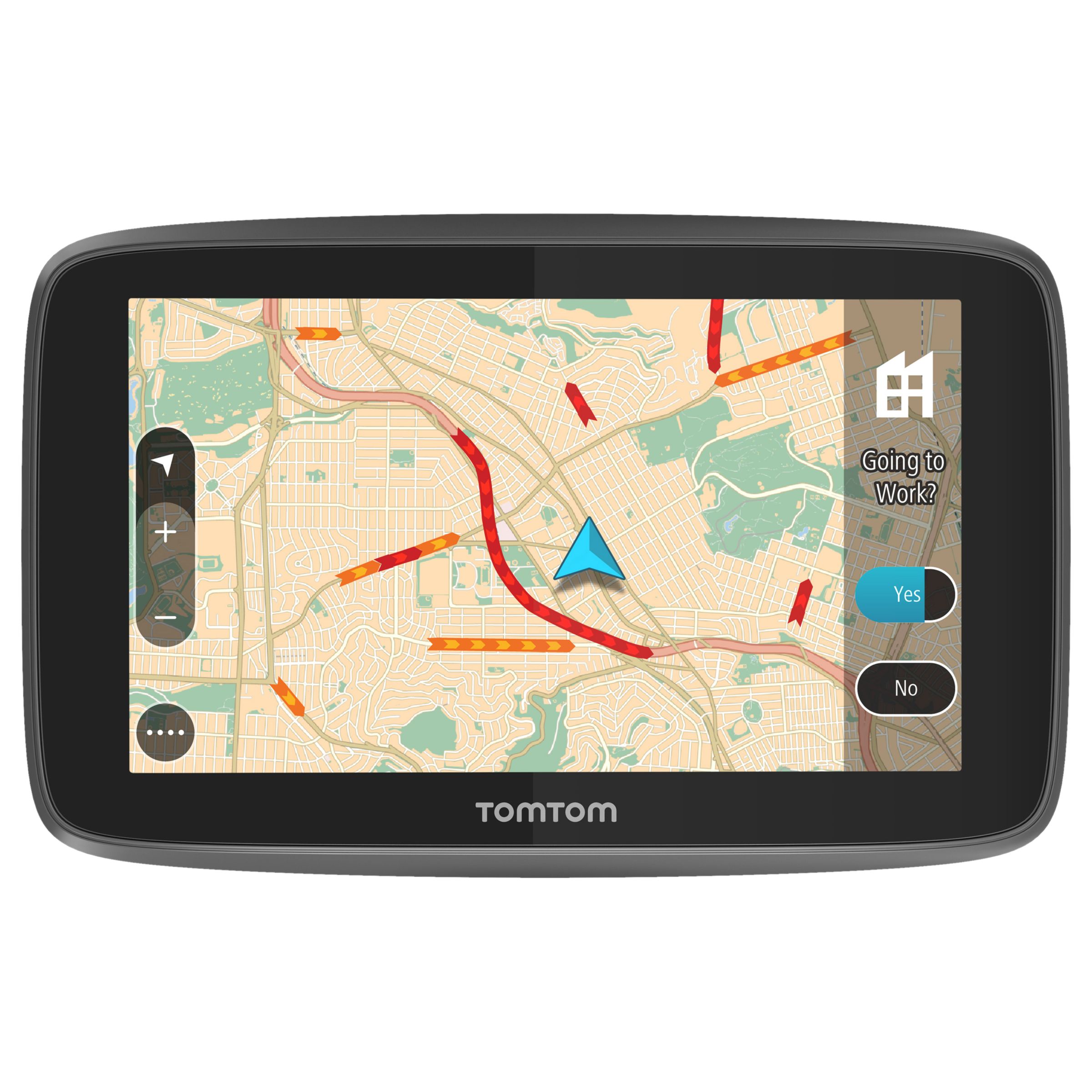 TomTom GO 6200 Sat Nav WiFi, Lifetime World and Unlimited Data & Roaming, UK & of Ireland