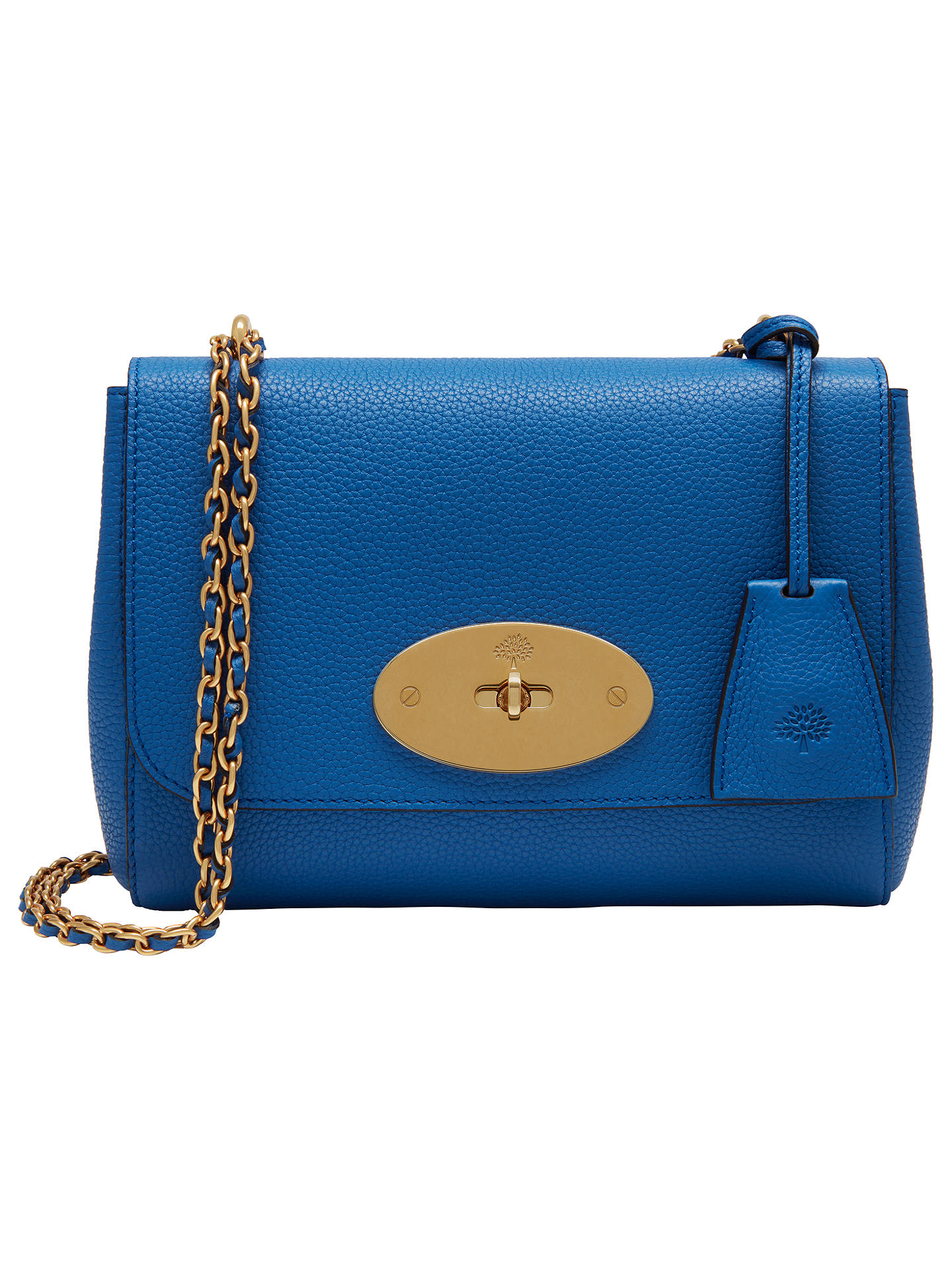 Mulberry Lily Small Classic Grain Leather Shoulder Bag at John Lewis ...
