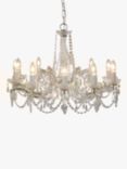 Impex Marie Theresa Crystal Chandelier Ceiling Light, 10 Arms