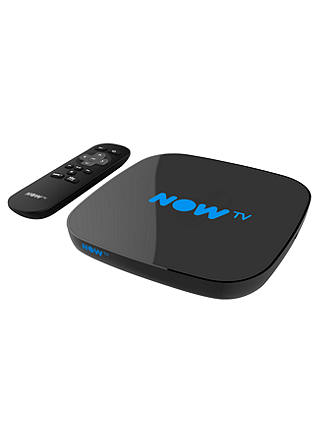 NOW TV Smart TV Box with Pause & Rewind, with 2 Month Movies Pass, Black