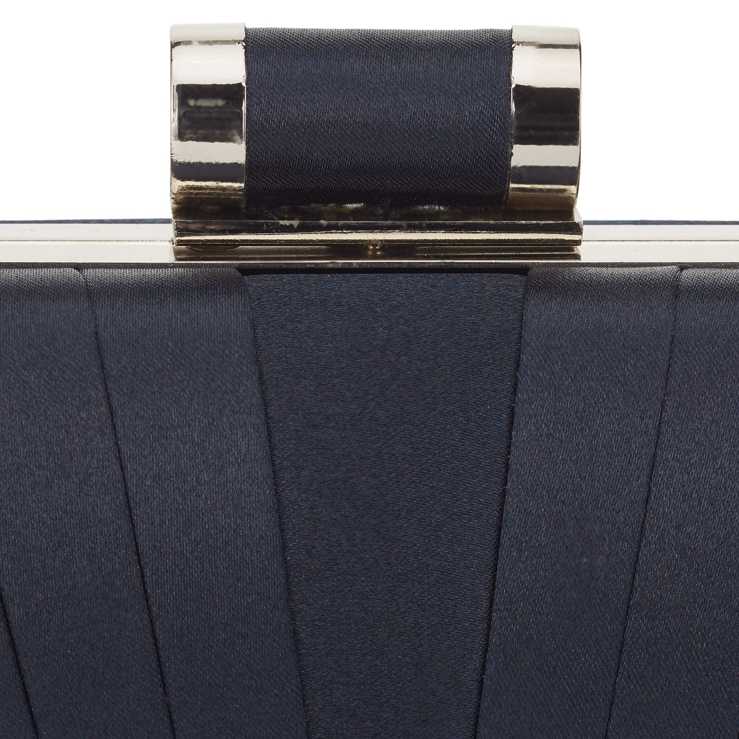 navy box clutch