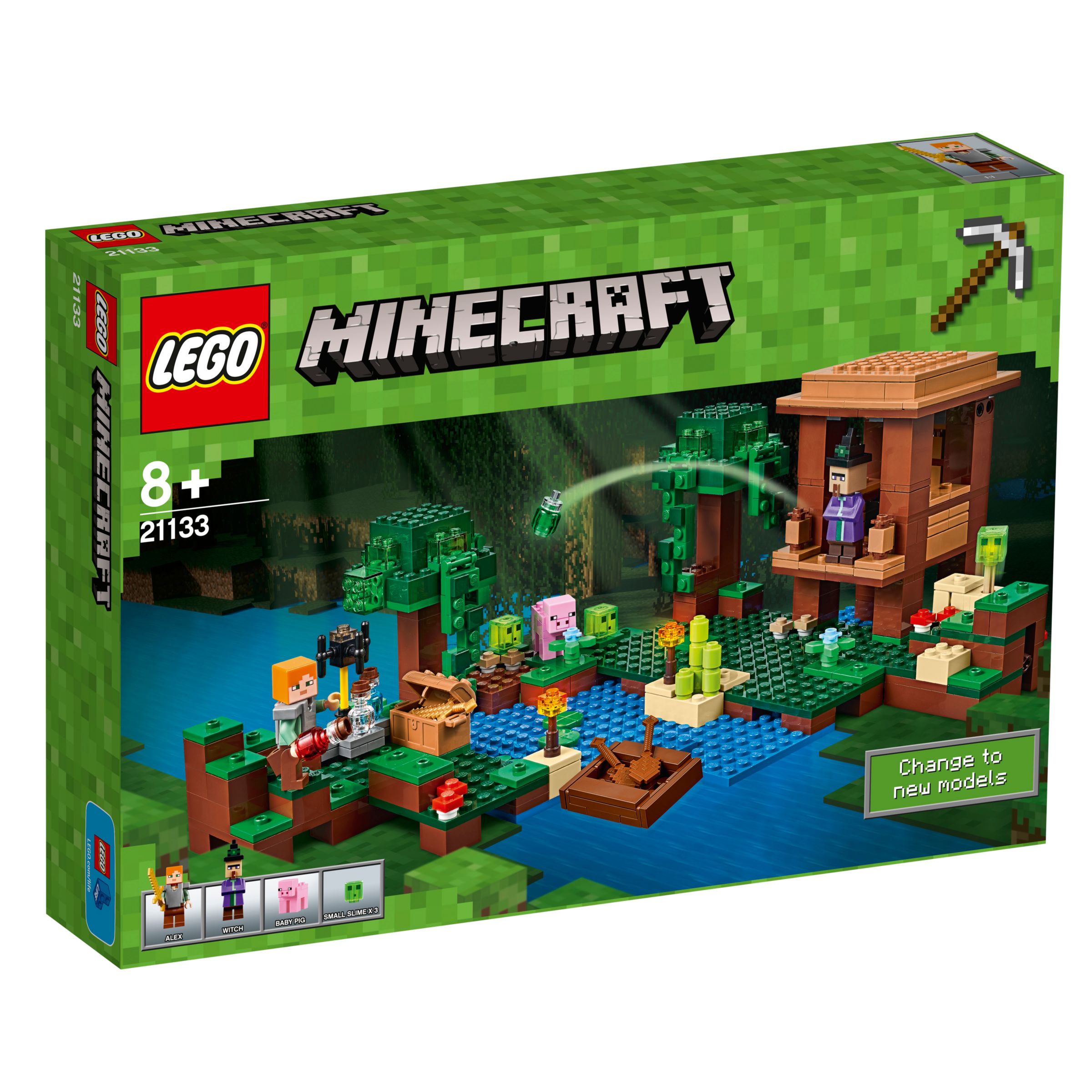 lego minecraft the witch hut
