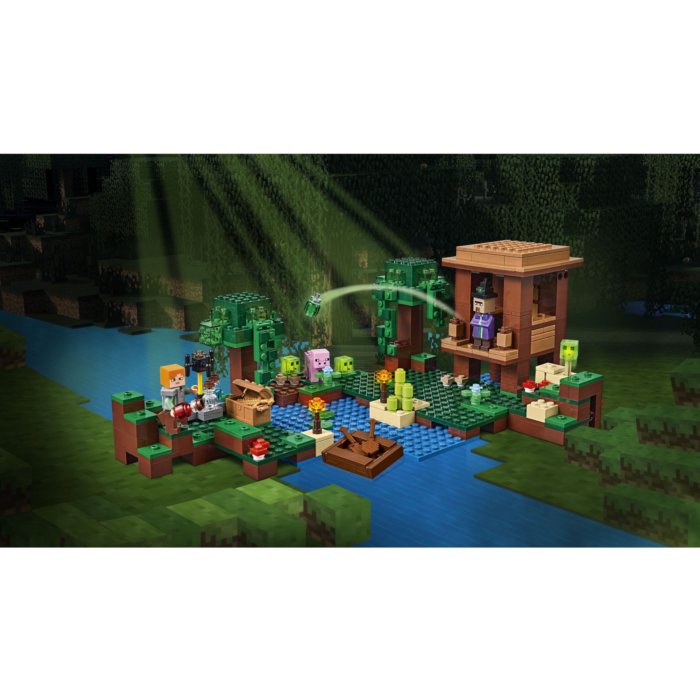 lego minecraft the witch hut