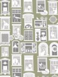 Mini Moderns One Day Wallpaper, Britich Lichen Azdpt028bl