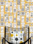 Mini Moderns One Day Wallpaper, Mustard Azdpt028mu