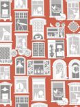 Mini Moderns One Day Wallpaper, Harvest Orange Azdpt028ho