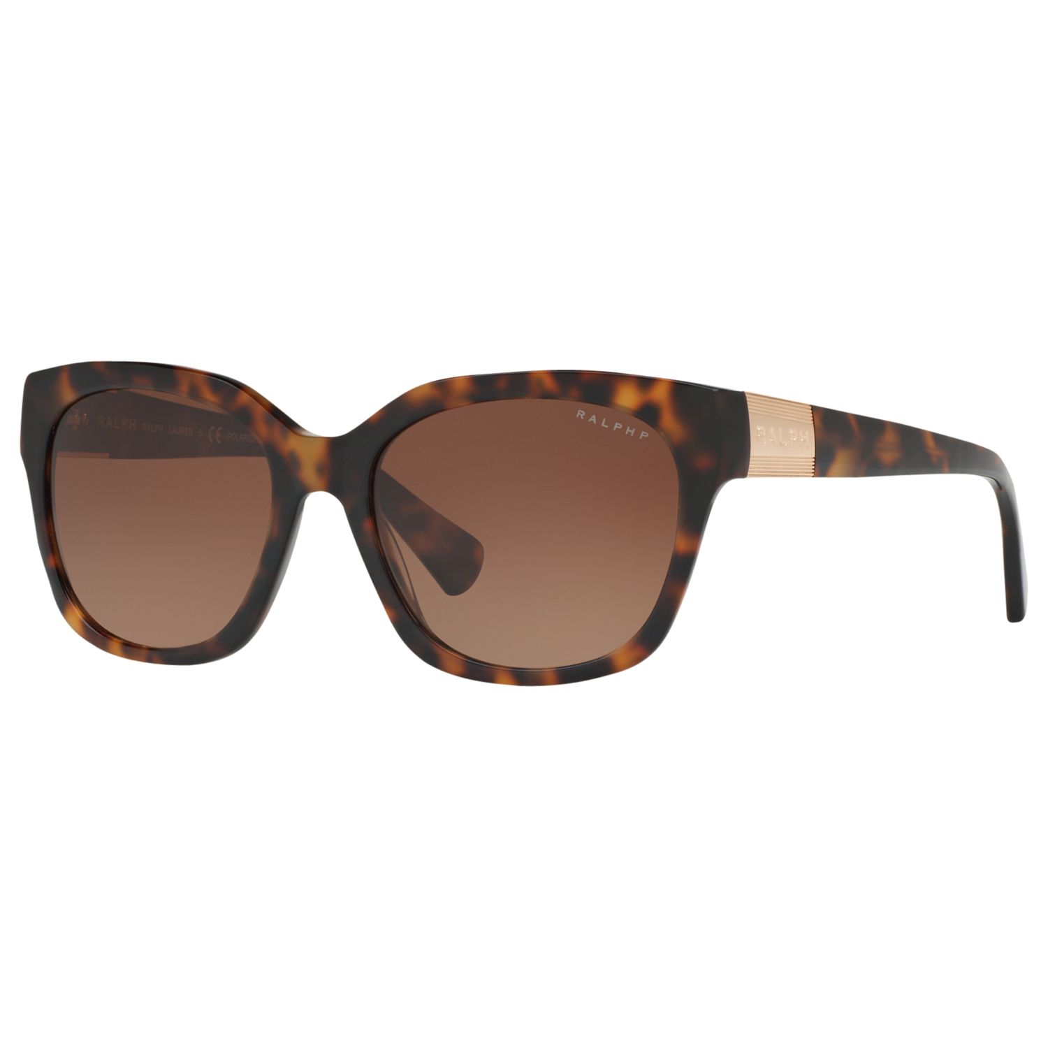 Ralph RA5221 Polarised Square Sunglasses at John Lewis & Partners