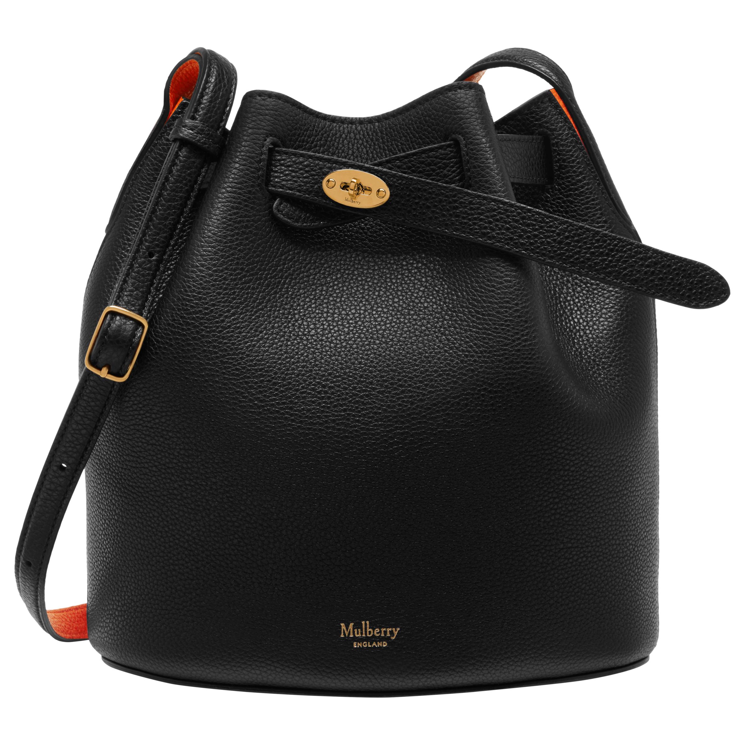 Mulberry Abbey Small Classic Grain Bucket Bag at John Lewis & Partners