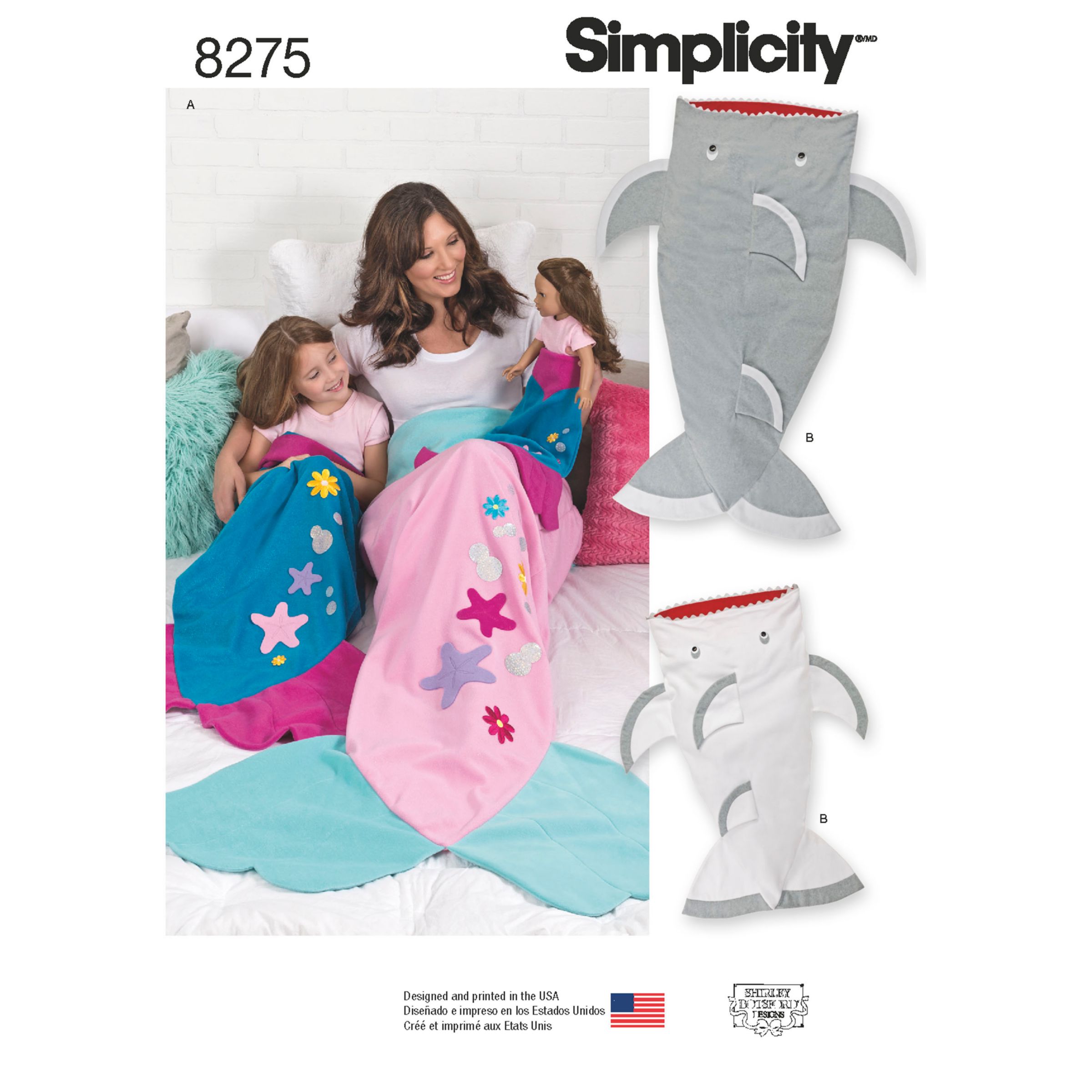 Simplicity Novelty Blankets Sewing Pattern 8275 A At John Lewis