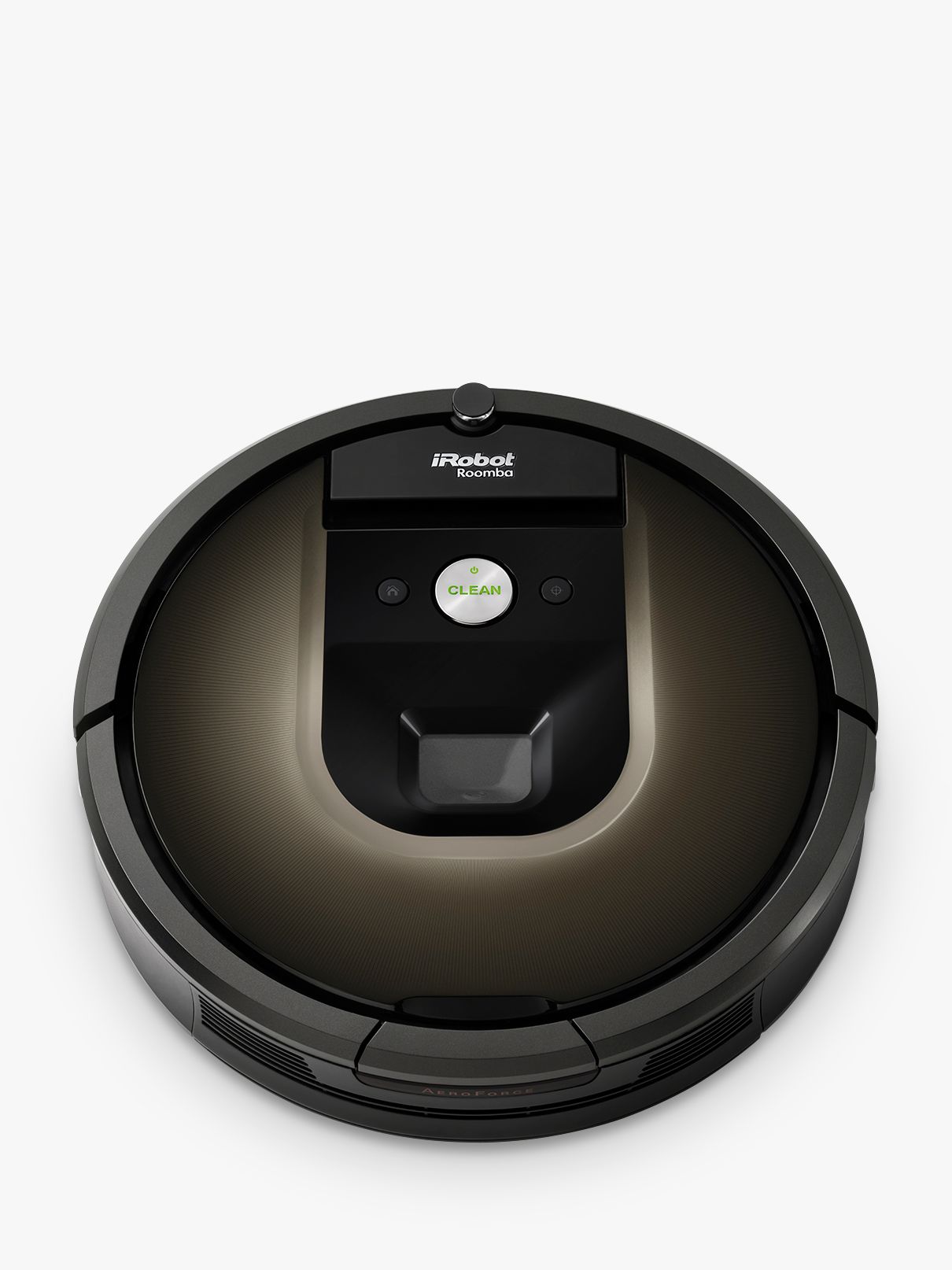 iRobot Roomba 980 Robot Vacuum Cleaner, Black / Brown