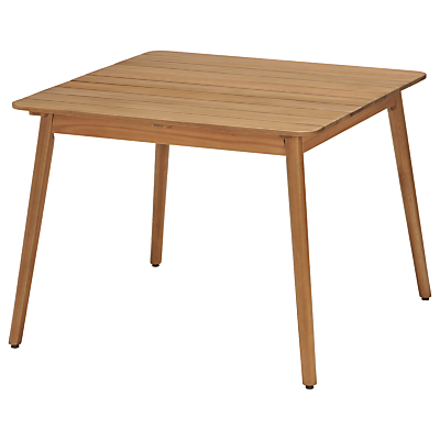 John Lewis Oslo Square Dining Table, FSC-Certified (Eucalyptus), Natural