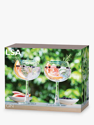 LSA International Gin Balloon Glass, 420ml, Set of 2