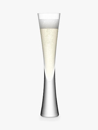 LSA International Moya Flutes & Champagne Bucket, Set of 12