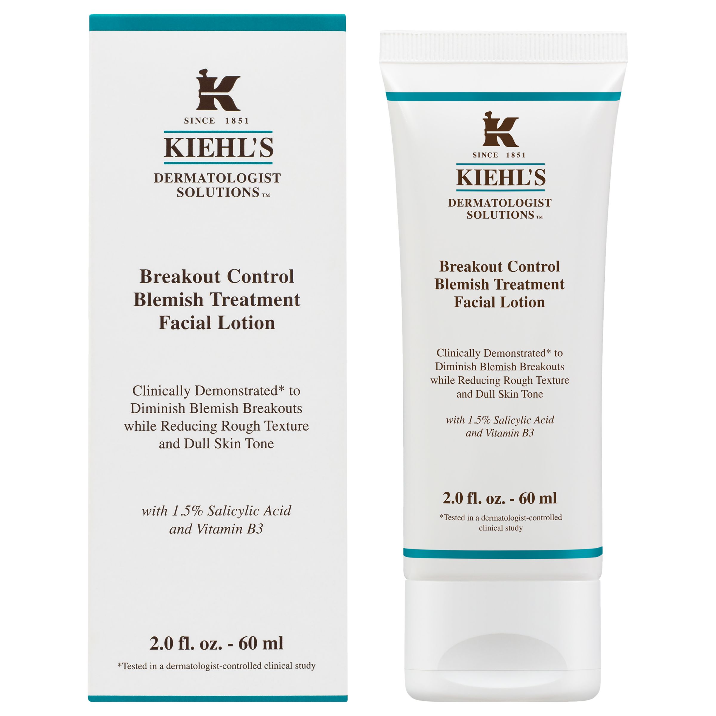 Kiehl's Breakout Control Blemish Treatment Facial Lotion, 60ml 1