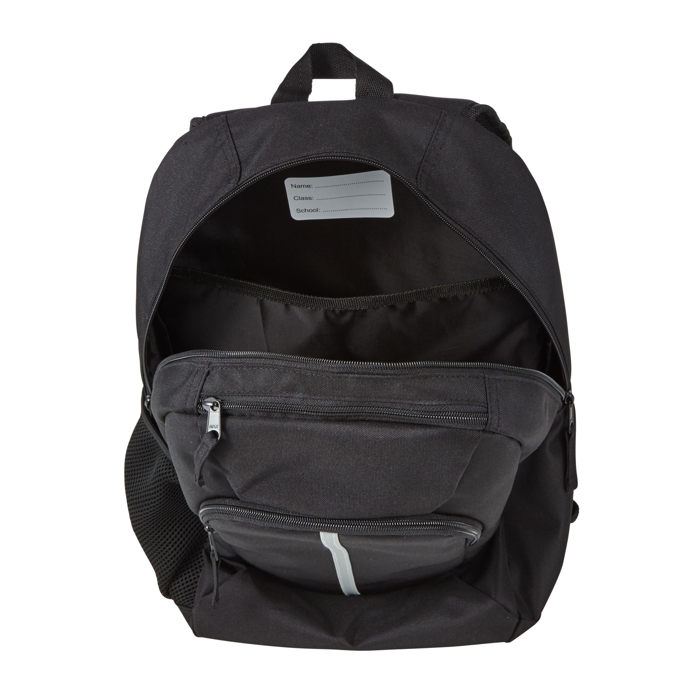 John Lewis & Partners Children's School Backpack, Black