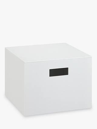 House by John Lewis Lacquer Box, Medium, White