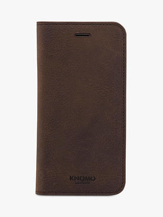 Knomo Leather Folio Case for iPhone 7