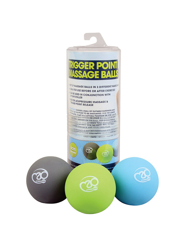 Yoga-Mad Trigger Point Massage Ball Set, Multi