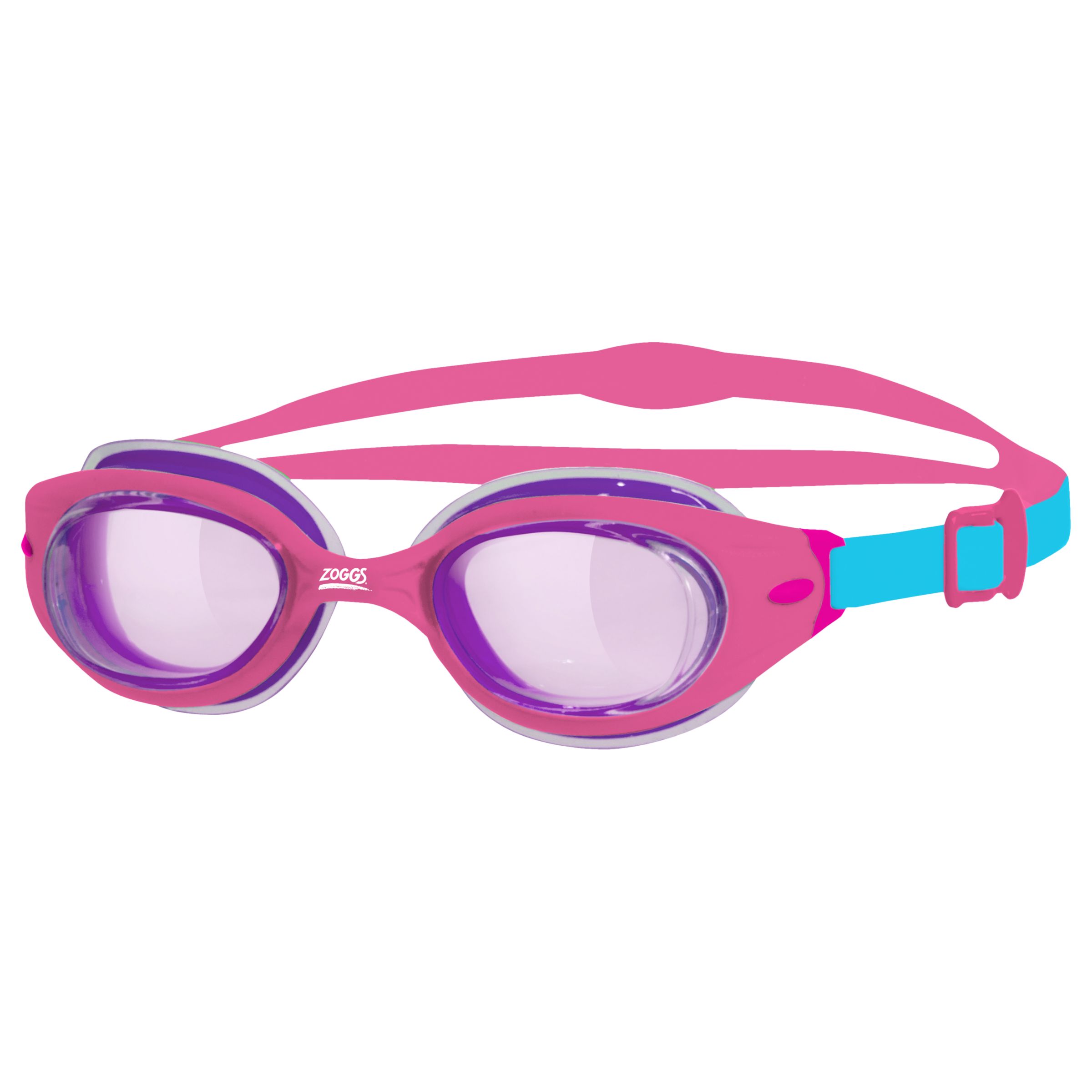 Zoggs Little Sonic Swimming Goggles, Pink/Purple at John Lewis