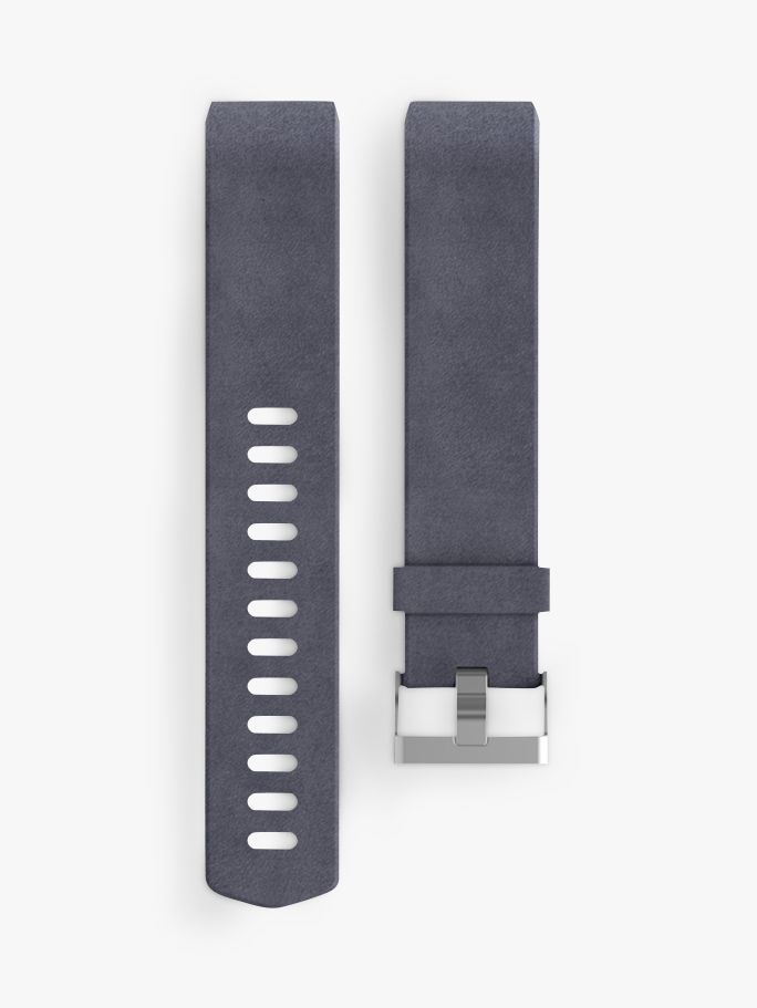 ruilen Geplooid vonk Fitbit Charge 2 Leather Accessory Band, Indigo, Small