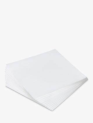 Plain Polyester/Cotton Trafford Napkins Pack of 4 Plum 
